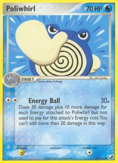 Poliwhirl (EX Unseen Forces #68/115)