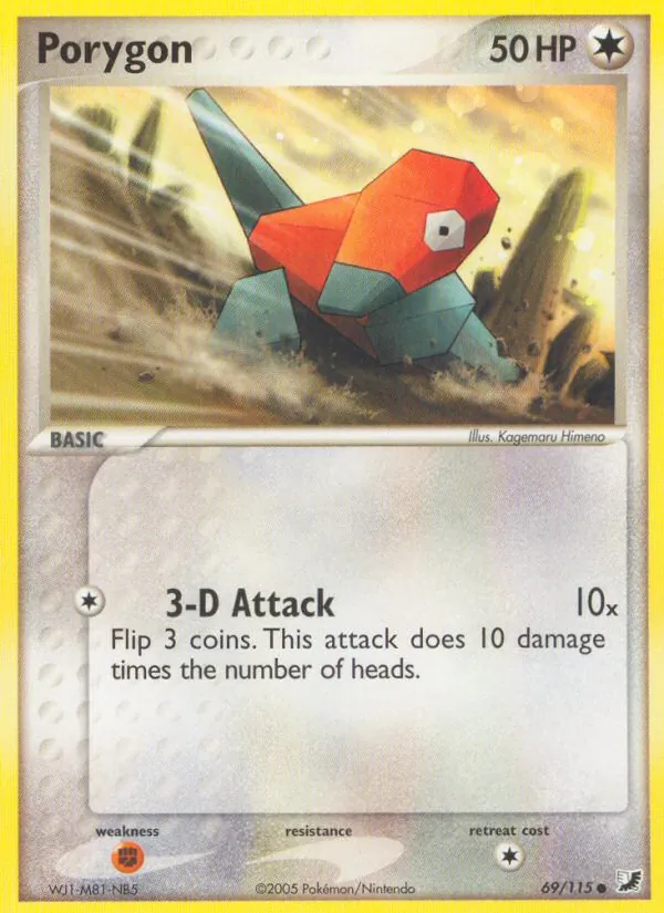 Porygon (EX Unseen Forces #69/115)