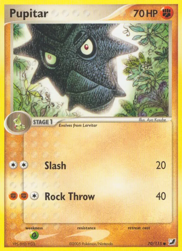 Pupitar (EX Unseen Forces #70/115)