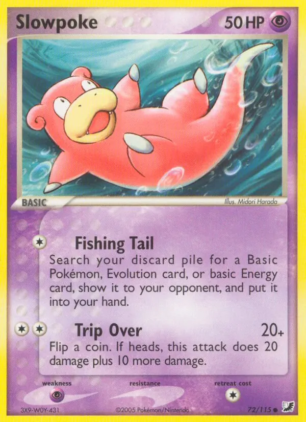 Slowpoke (EX Unseen Forces #72/115)