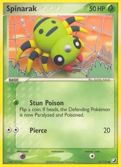 Spinarak (EX Unseen Forces #75/115)