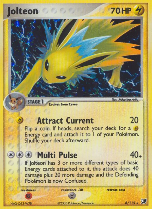 Jolteon (EX Unseen Forces #8/115)