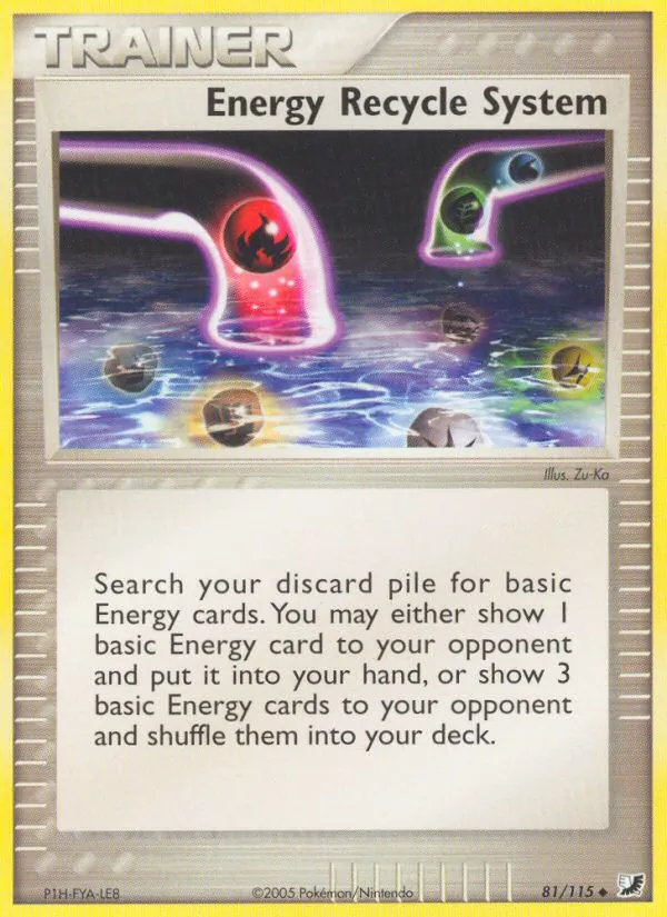 Energy Recycle System (EX Unseen Forces #81/115)