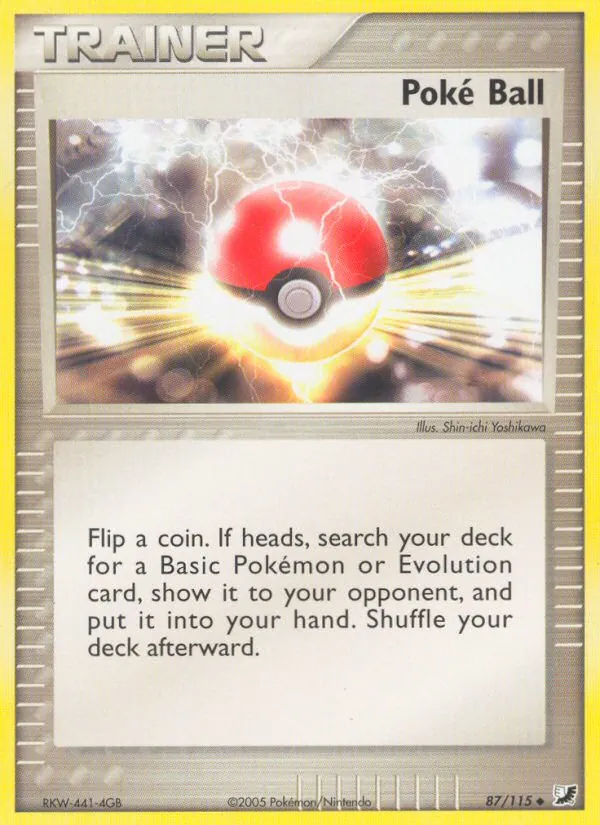 Poké Ball (EX Unseen Forces #87/115)