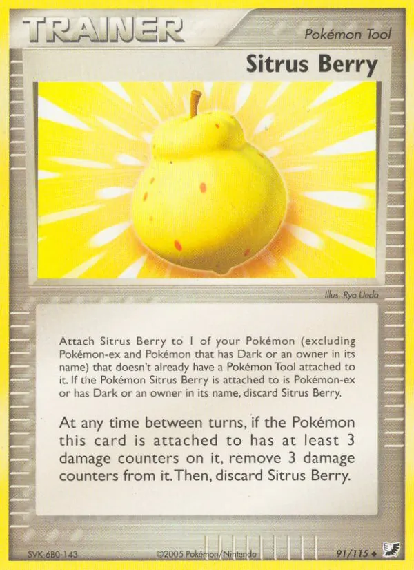Sitrus Berry (EX Unseen Forces #91/115)