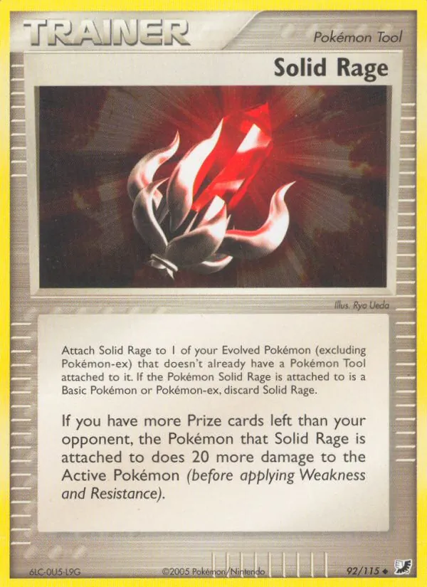 Solid Rage (EX Unseen Forces #92/115)