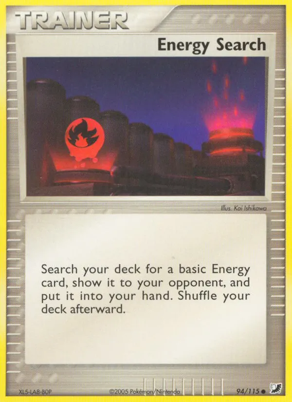 Energy Search (EX Unseen Forces #94/115)