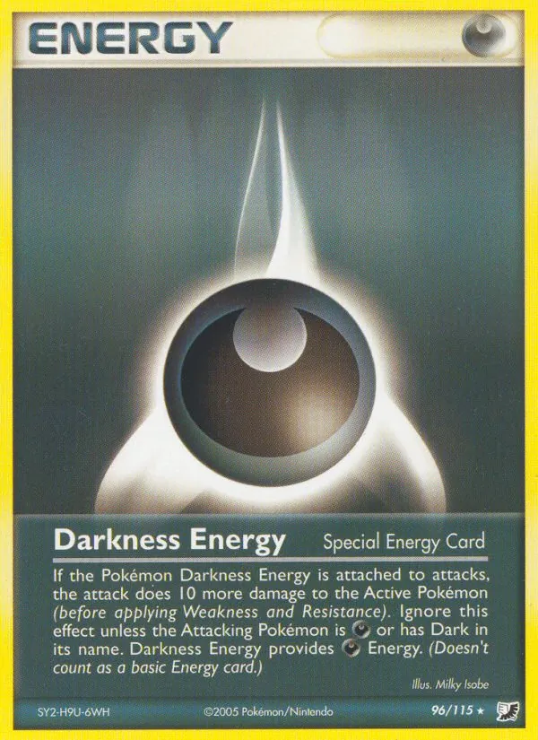 Darkness Energy (EX Unseen Forces #96/115)