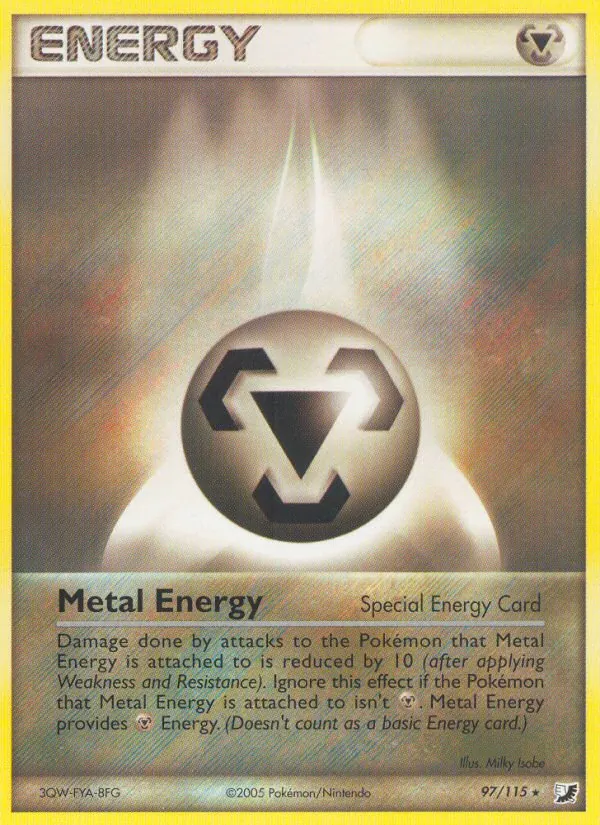 Metal Energy (EX Unseen Forces #97/115)