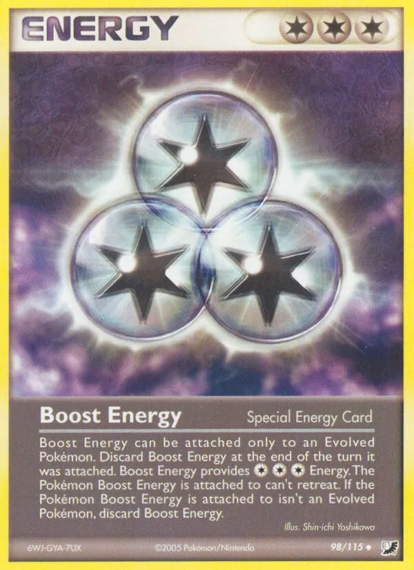 Boost Energy (EX Unseen Forces #98/115)