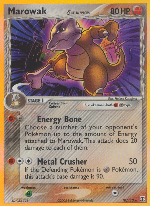 Marowak δ (EX Delta Species #10/113)