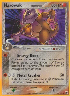 Marowak δ (EX Delta Species #10/113)