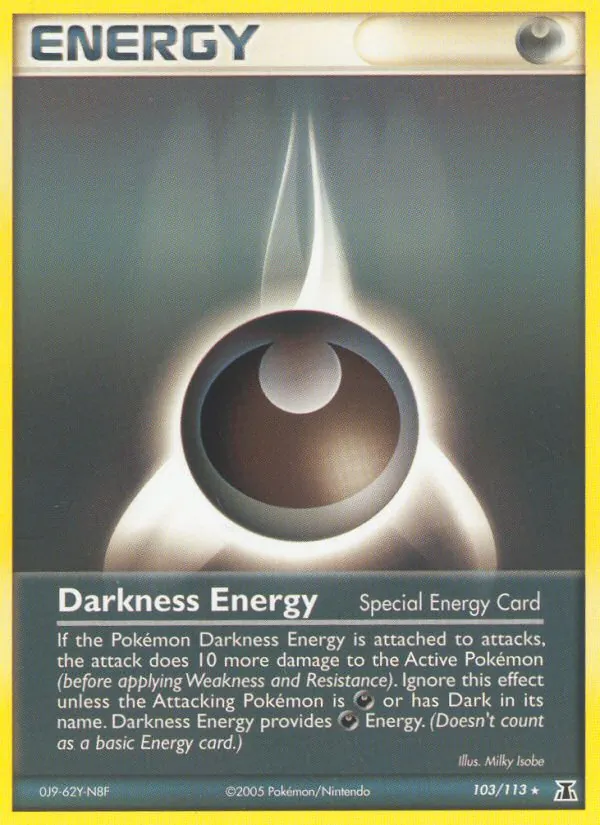 Darkness Energy (EX Delta Species #103/113)