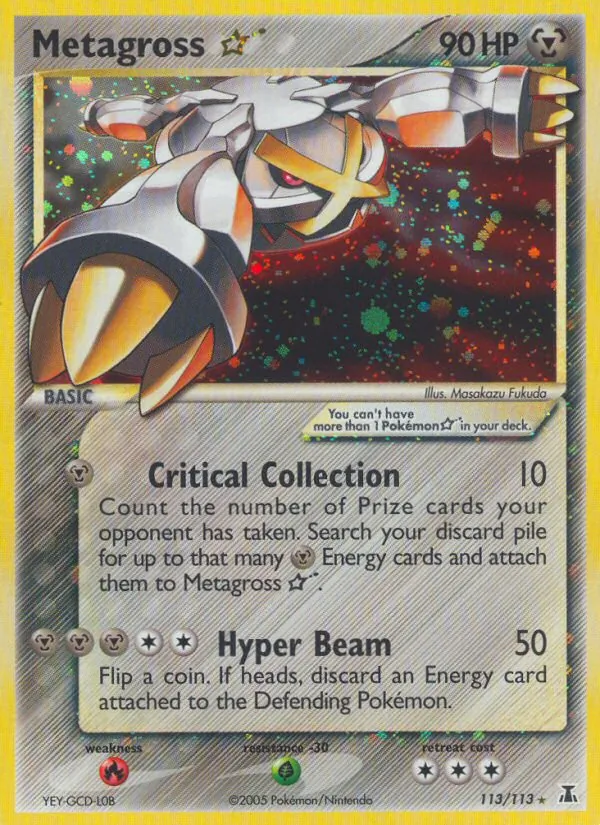 Metagross Star (EX Delta Species #113/113)
