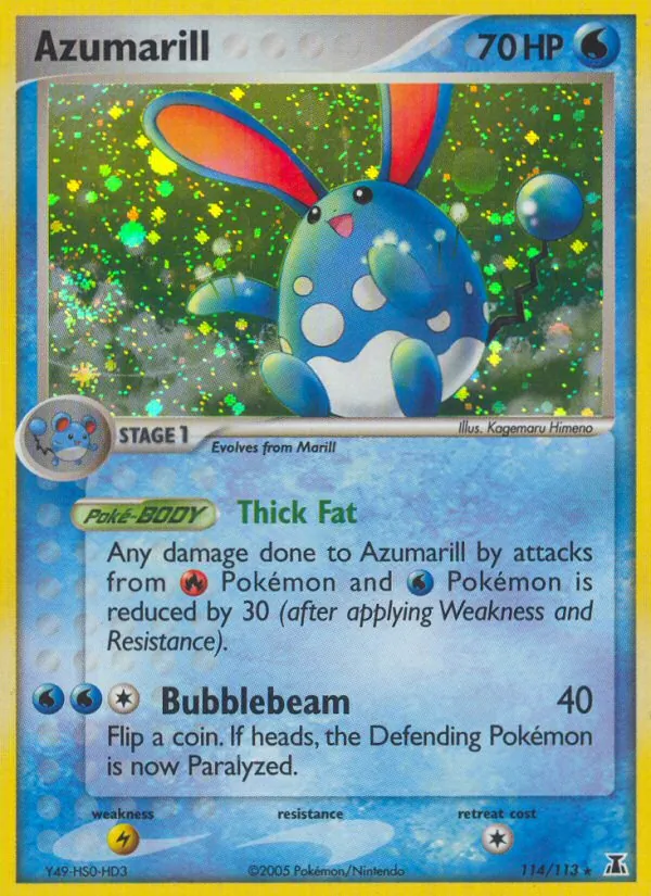 Azumarill (EX Delta Species #114/113)