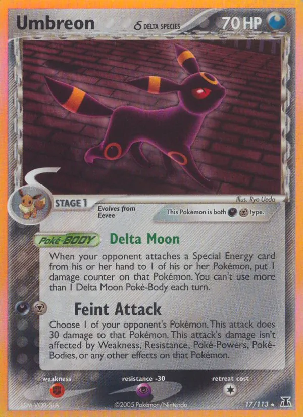 Umbreon δ (EX Delta Species #17/113)