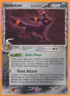 Umbreon δ (EX Specie Delta #17/113)