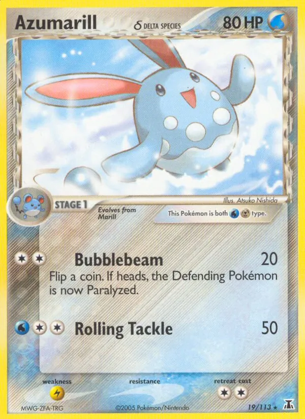 Azumarill δ (EX Delta Species #19/113)