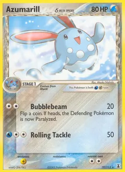 Azumarill δ (EX Delta Species #19/113)