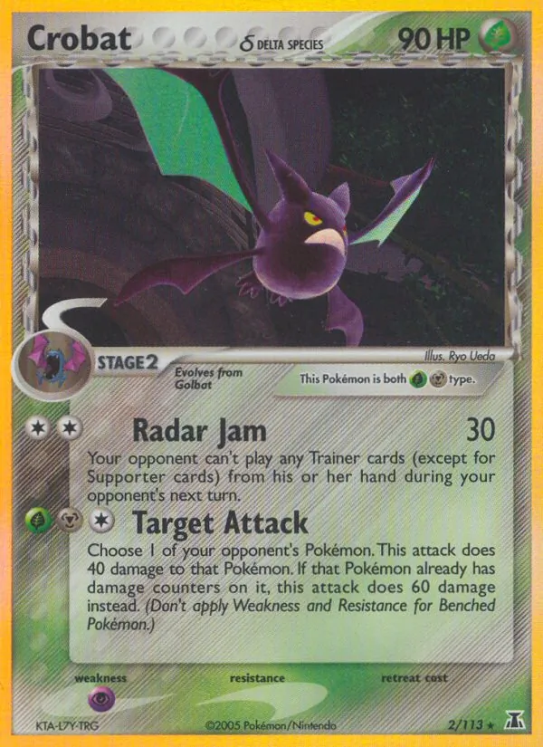 Crobat δ (EX Delta Species #2/113)