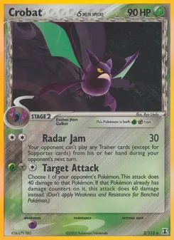 Crobat δ (EX Delta Species #2/113)
