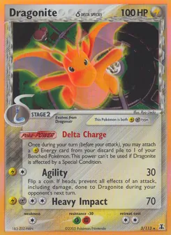 Dragonite δ (EX Delta Species #3/113)