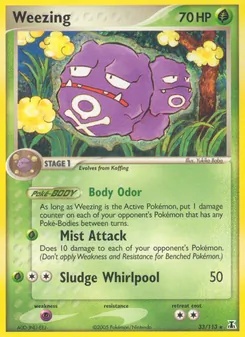 Weezing (EX Delta Species #33/113)