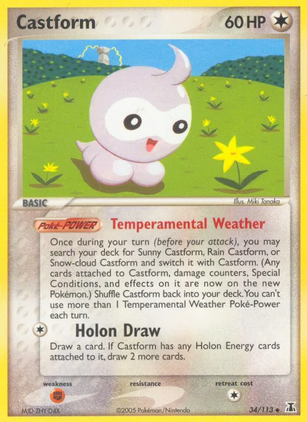 Castform (EX Delta Species #34/113)