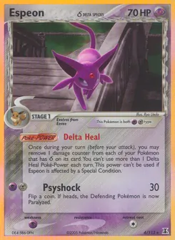 Espeon δ (EX Delta Species #4/113)