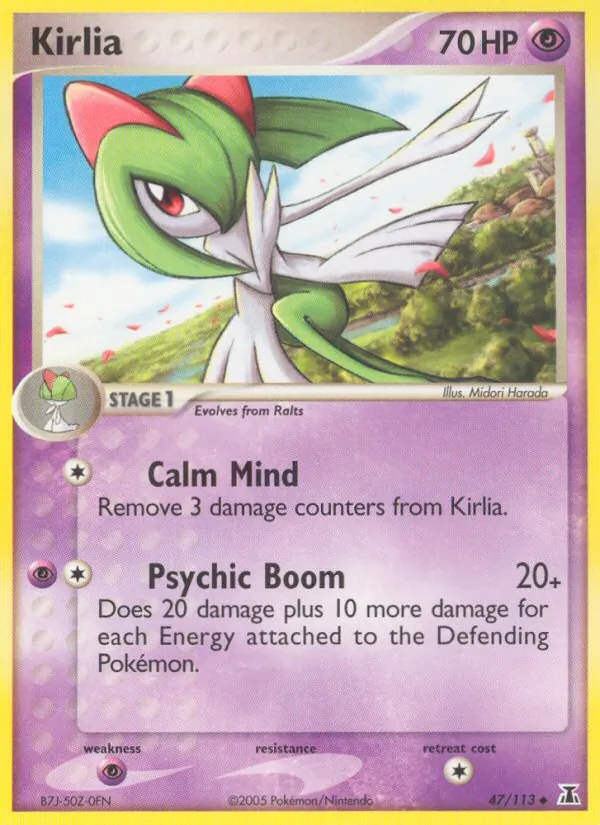 Kirlia (EX Delta Species #47/113)