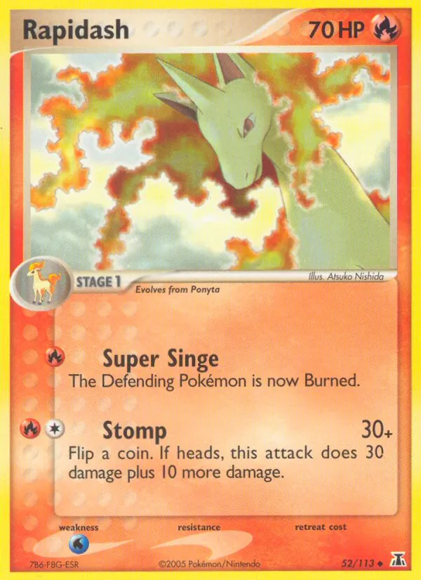 Rapidash (EX Delta Species #52/113)