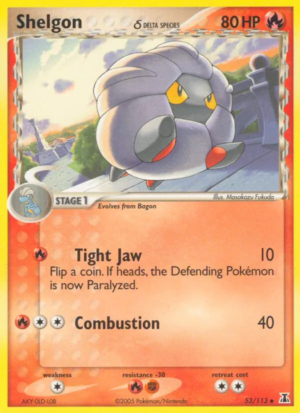 Shelgon δ (EX Delta Species #53/113)