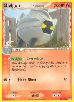 Shelgon δ (EX Delta Species #54/113)
