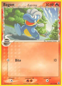 Bagon δ (EX Delta Species #57/113)