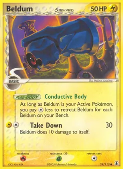 Beldum δ (EX Delta Species #59/113)