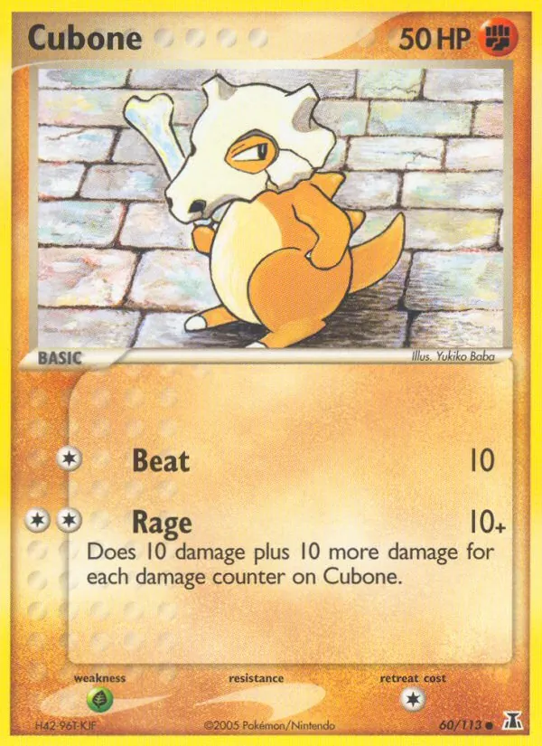 Cubone (EX Delta Species #60/113)