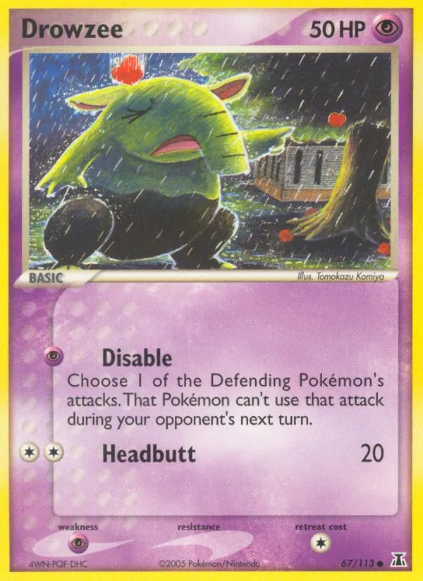 Drowzee (EX Delta Species #67/113)