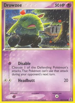 Drowzee (EX Delta Species #67/113)