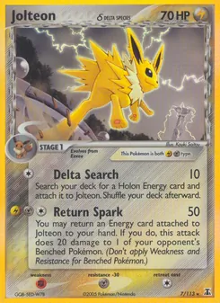 Jolteon δ (EX Delta Species #7/113)