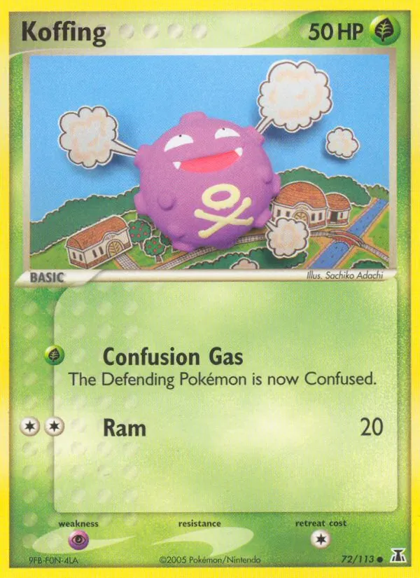 Koffing (EX Delta Species #72/113)