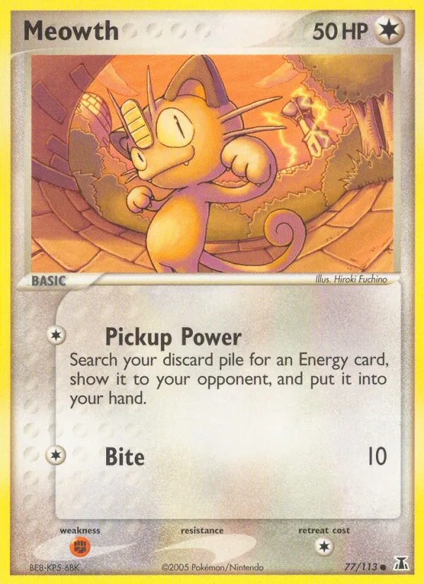 Meowth (EX Delta Species #77/113)