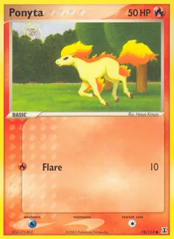Ponyta (EX Delta Species #78/113)
