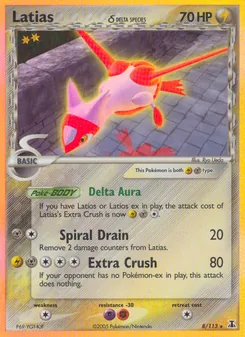Latias δ (EX Delta Species #8/113)