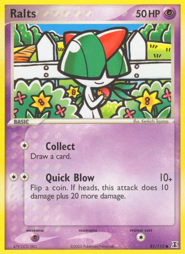 Ralts (EX Delta Species #81/113)