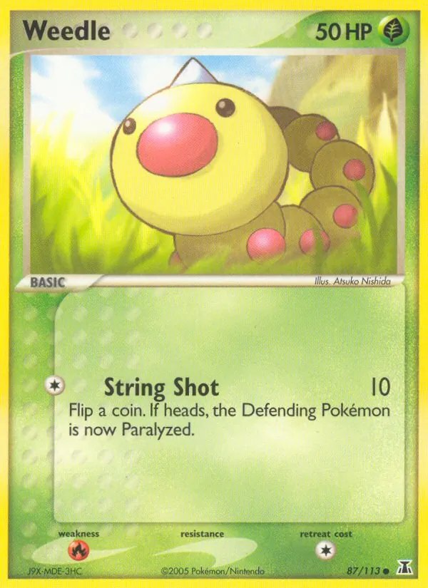Weedle (EX Delta Species #87/113)