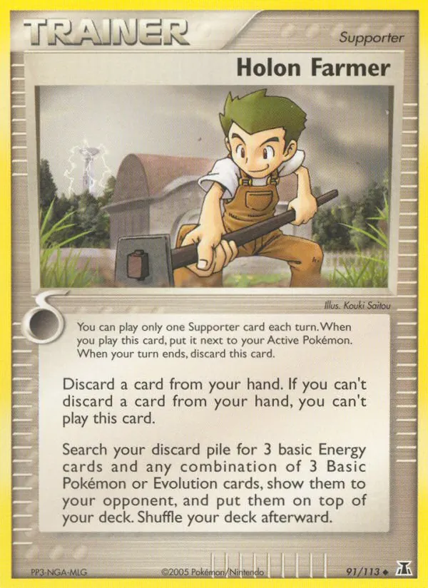 Holon Farmer (EX Delta Species #91/113)