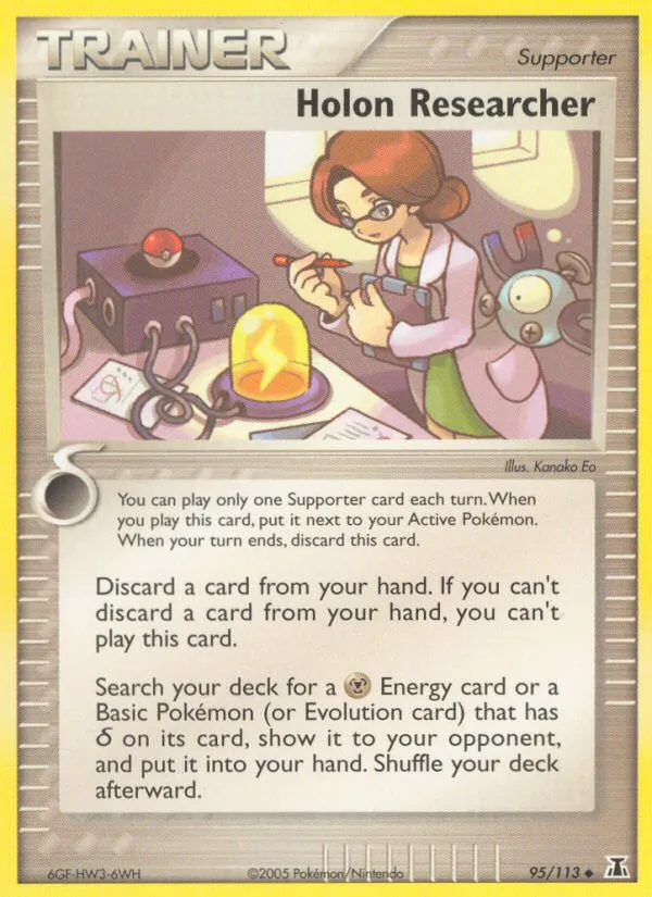 Holon Researcher (EX Delta Species #95/113)