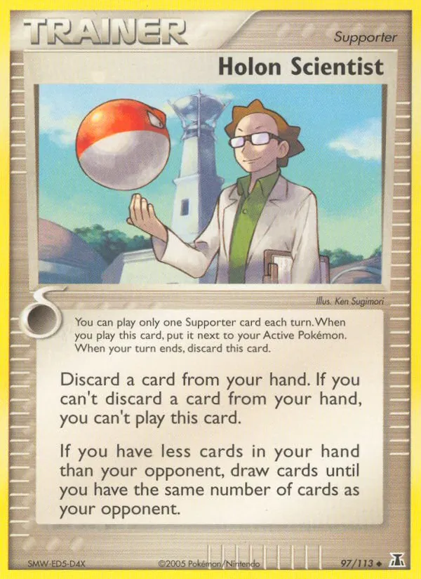 Holon Scientist (EX Delta Species #97/113)