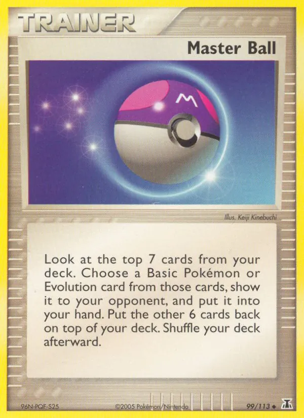 Master Ball (EX Delta Species #99/113)