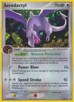 Aerodactyl (EX Legend Maker #1/92)